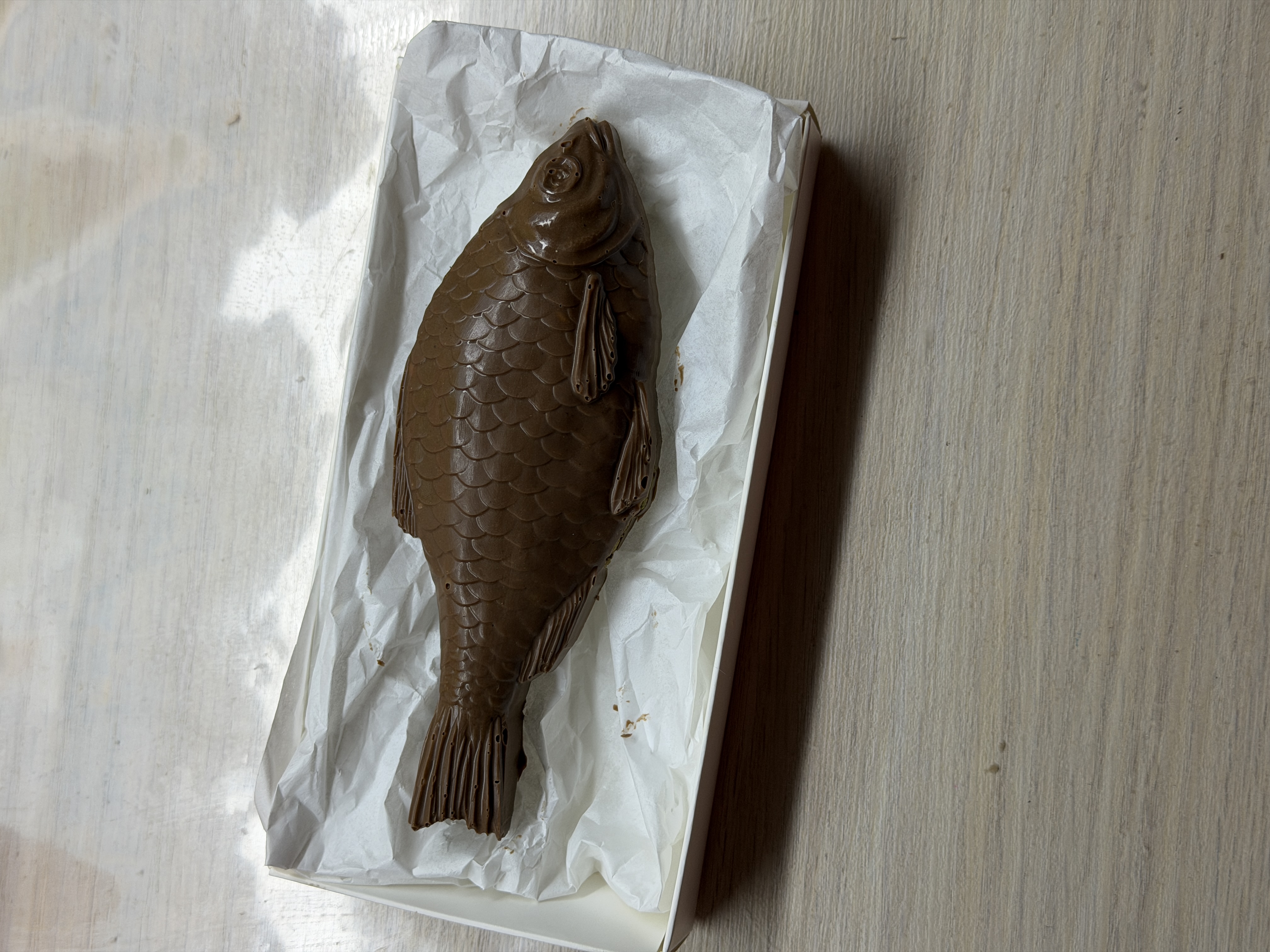 Подарок папе рыба Дубайский шоколад 