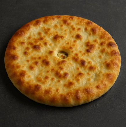 Осетинский пирог с капустой и грибами 24 см