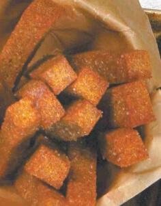 Гренки чесночные