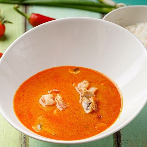 Том Ям с креветками