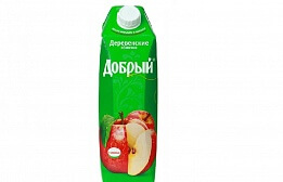Сок Добрый красное яблоко 1л