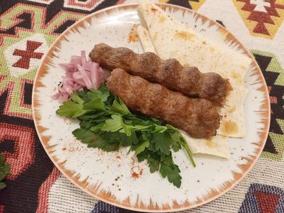 Люля-кебаб из говядины