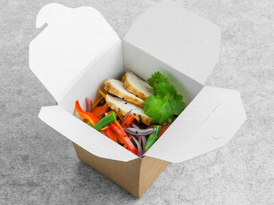 Wok c цыпленком