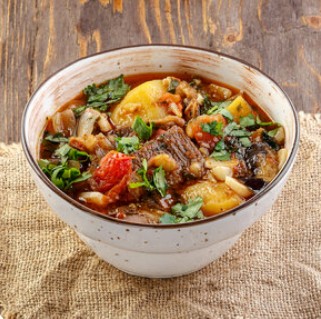 Чанахи с бараниной