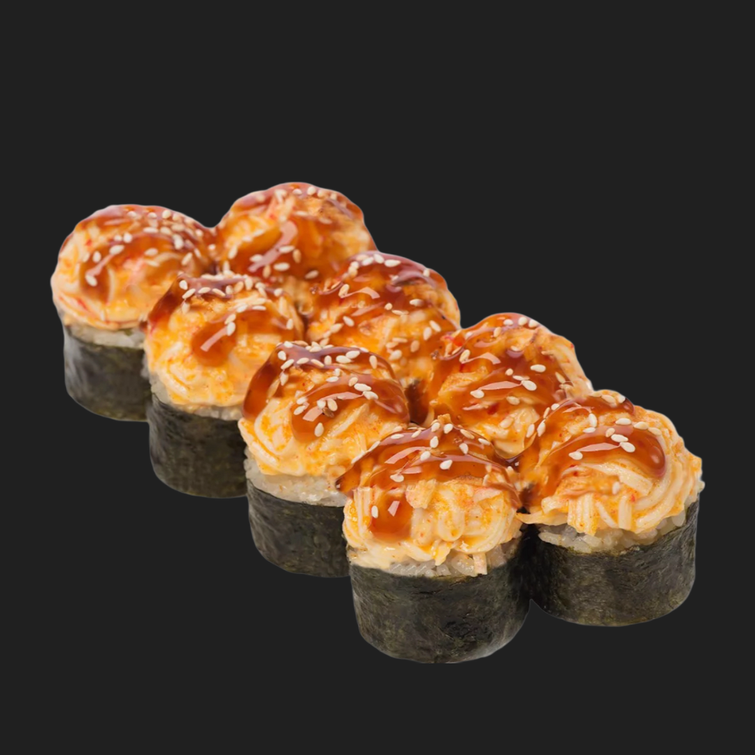 Мини Ролл с крабом