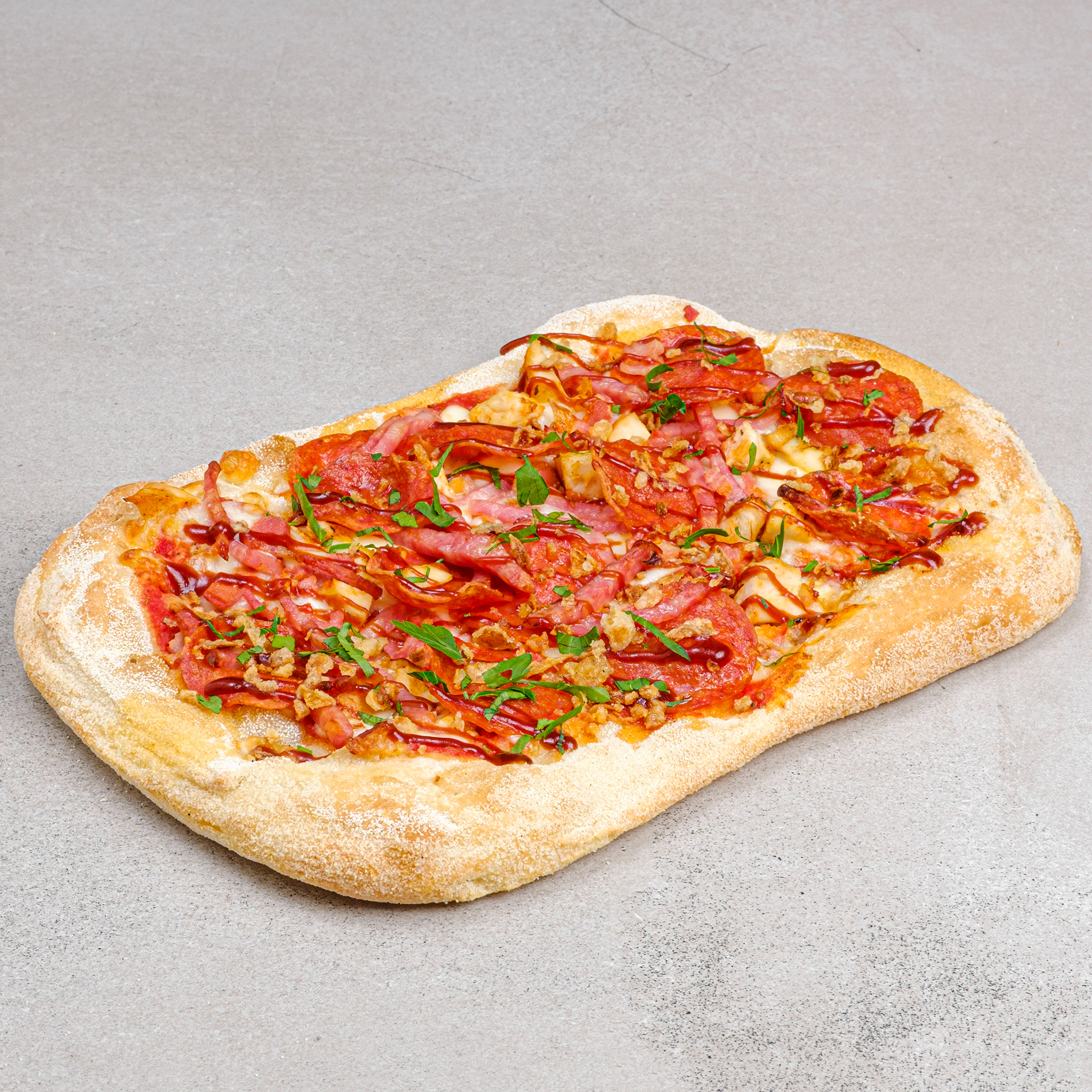 Римская пицца Мясная 30 см