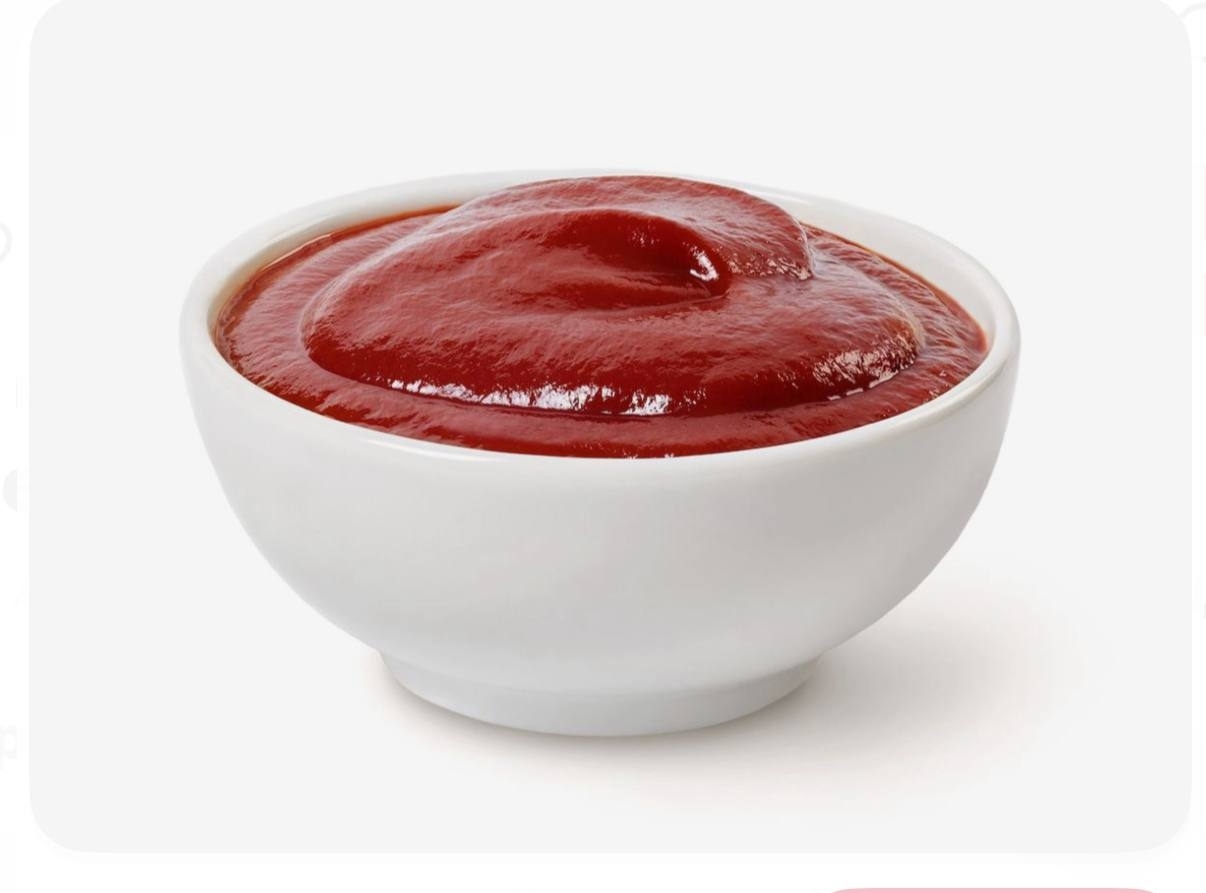 Соусы:  кетчуп