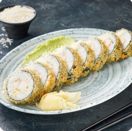 Ролл Цезарь с курицей