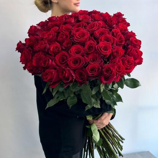 51 Роза 70 см Голландия