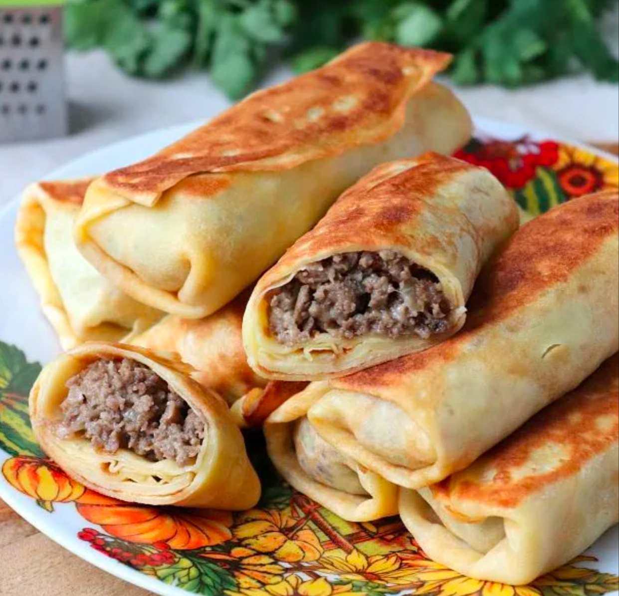 Блинчики с курочкой 