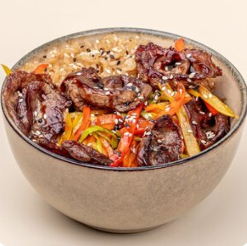 Рис с говядиной