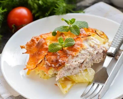 Мясо по французски