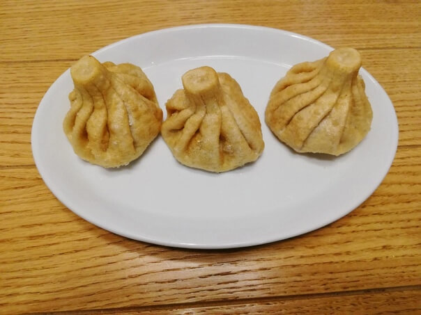 Жар. хинкали со свининой и говядиной