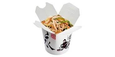 Лапша удон с курицей