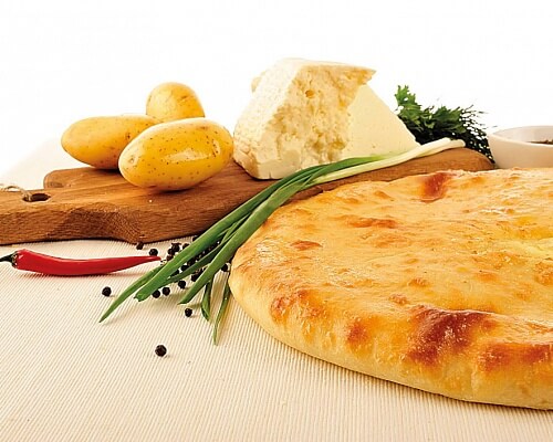 Пирог с картофелем и сыром