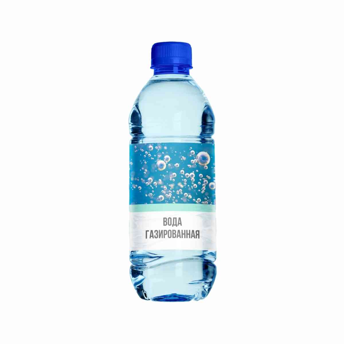 Вода газированная 0,6 л