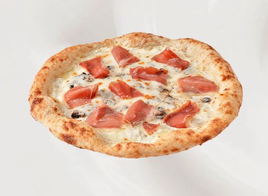 Прошутто с грибами и томатным маслом