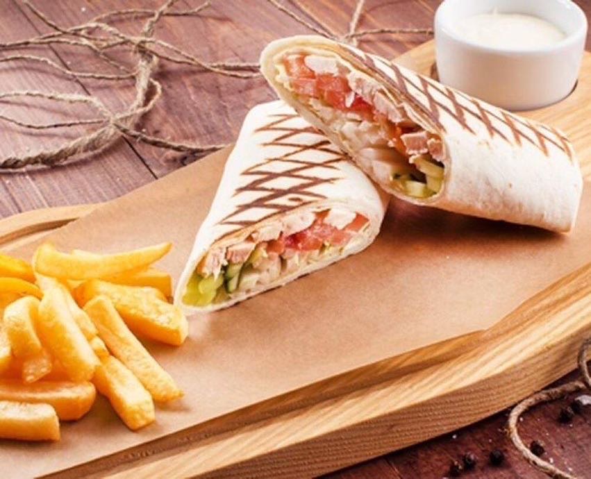 Шаурма с Картошкой фри свиная