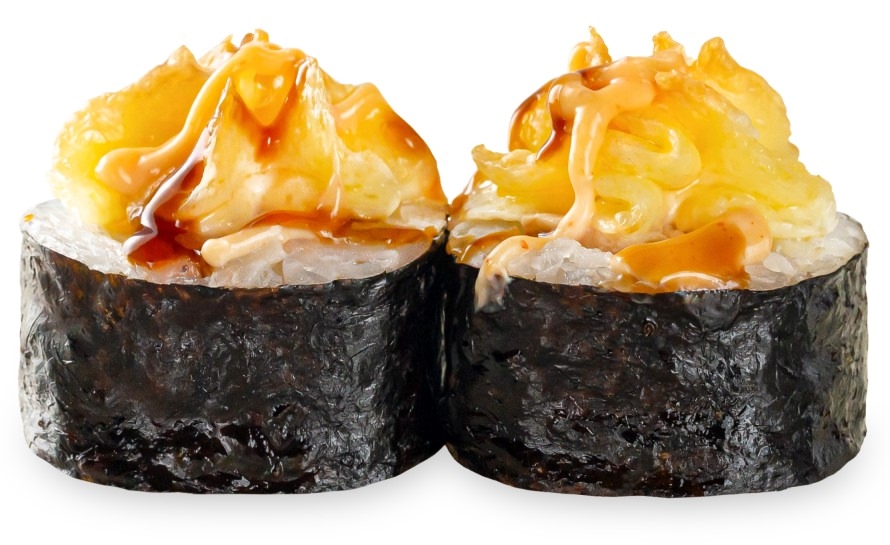 Запеченный ролл с томаго