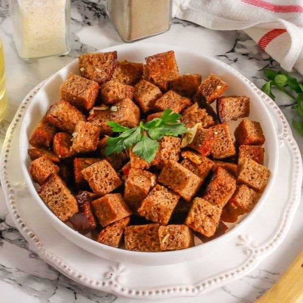 Сухарики  из черного хлеба