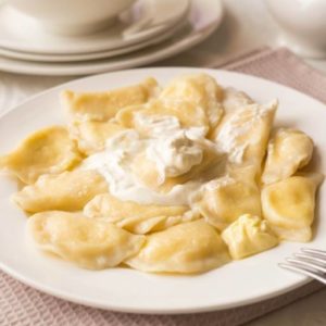 Варенички с творогом