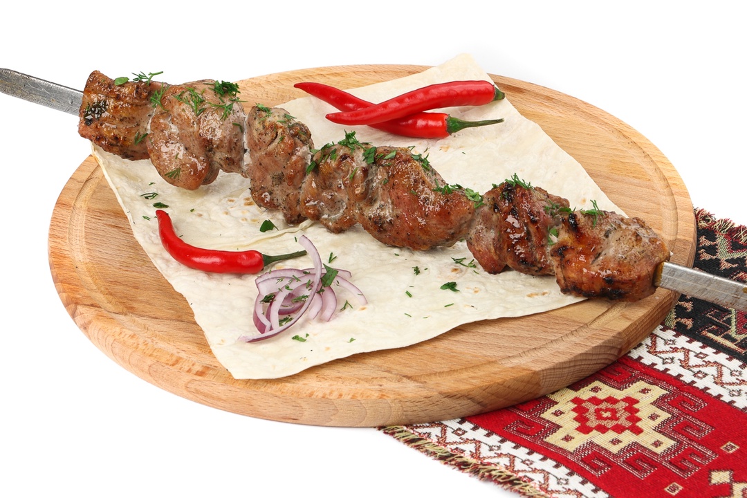 Шашлык из свиной шеи