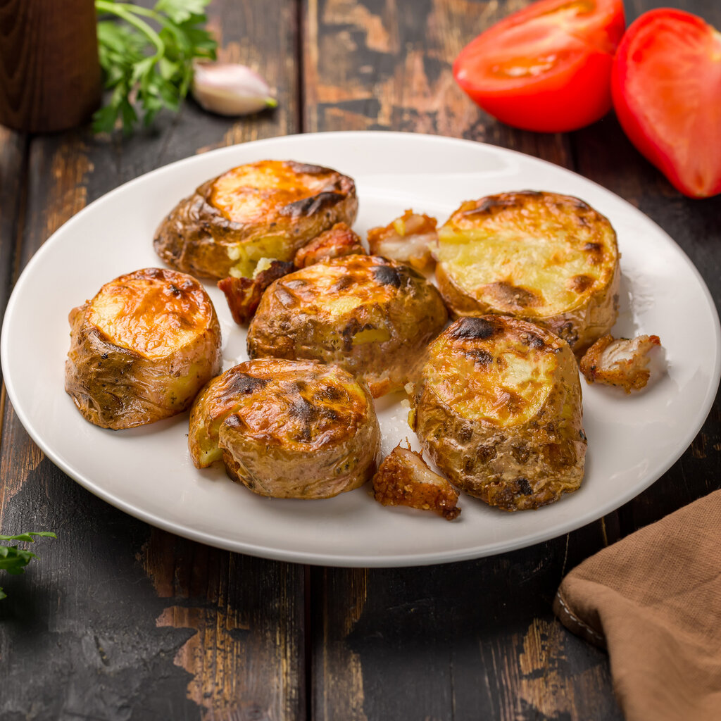 Картофель на мангале