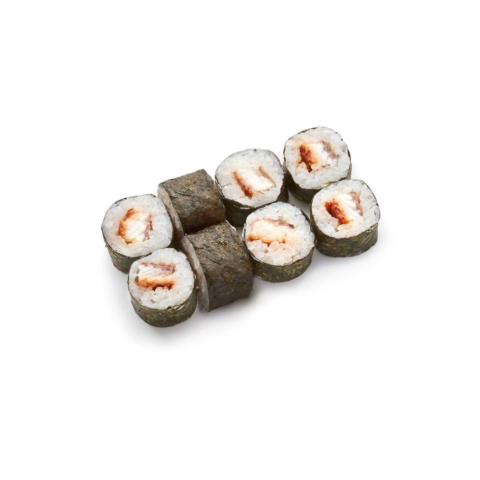 Маки с угрем