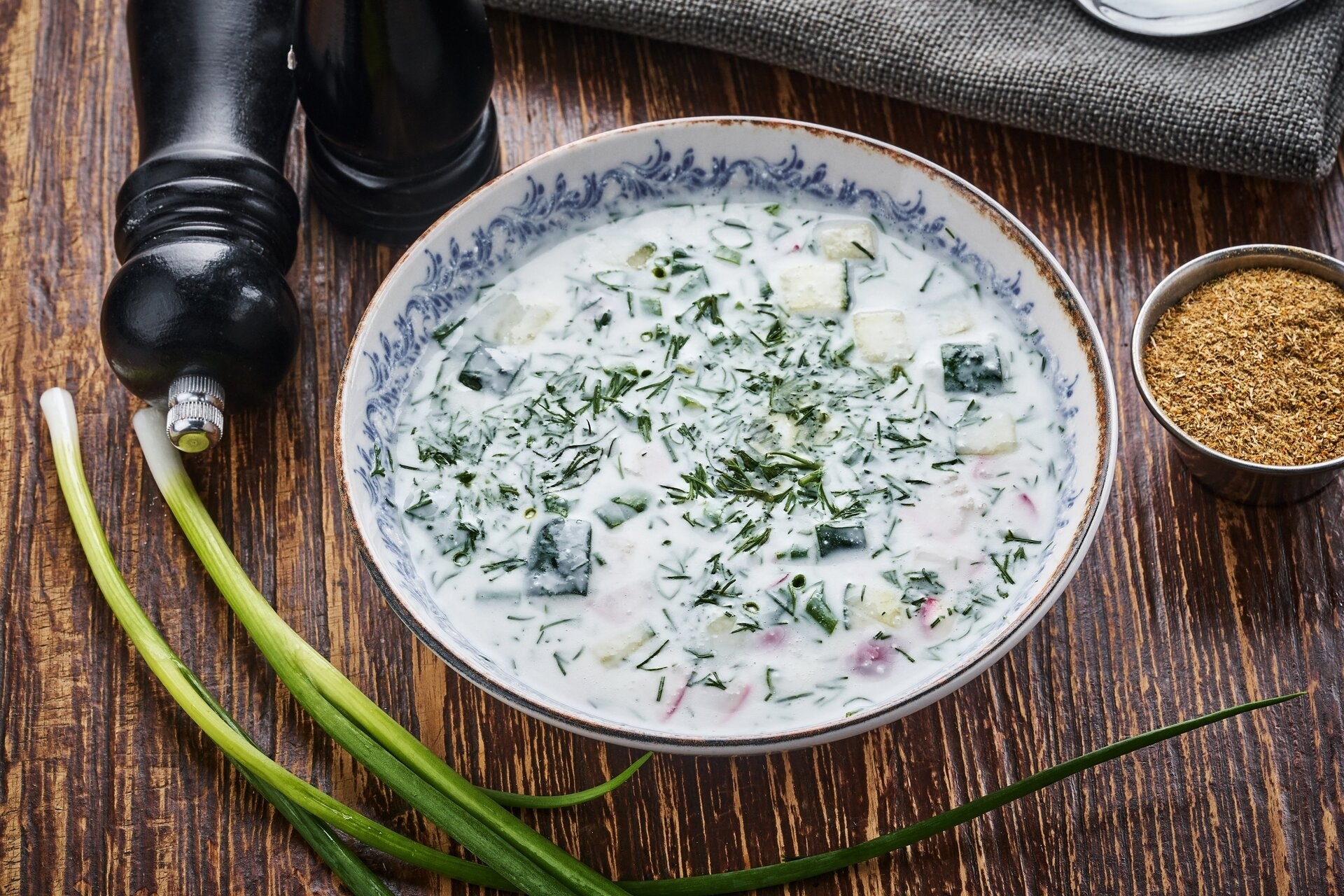 Окрошка на мацони