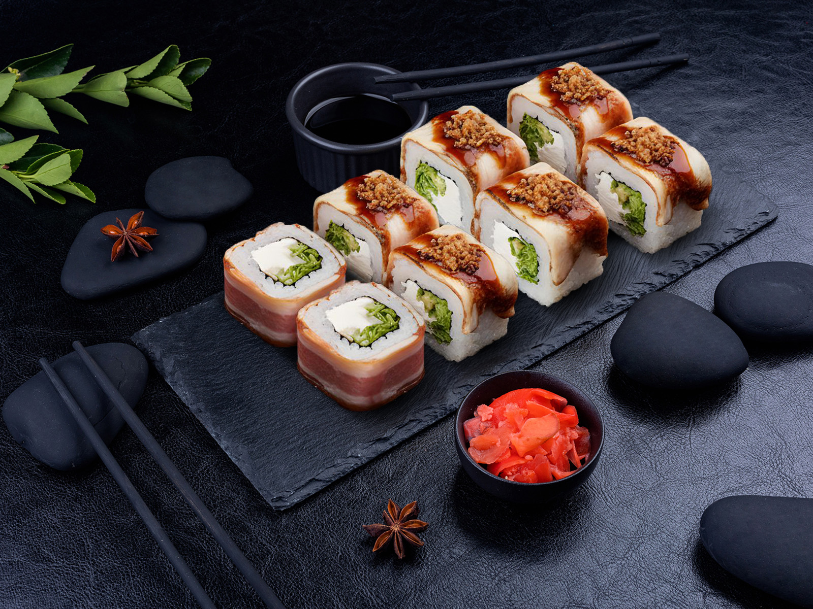 Запечённый ролл Кранчини