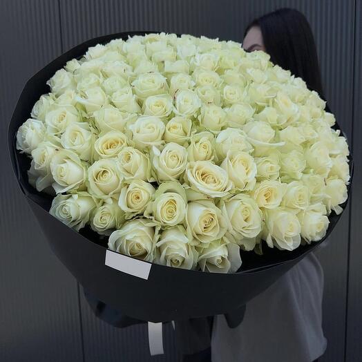 101 белая Роза