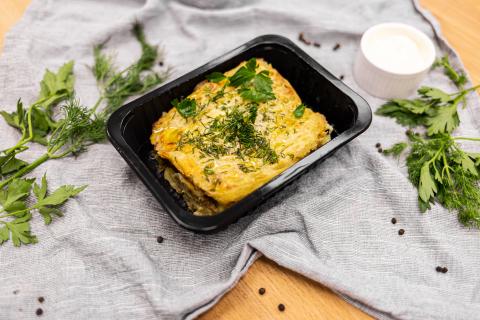 Запеканка картоф. с мясным фаршем