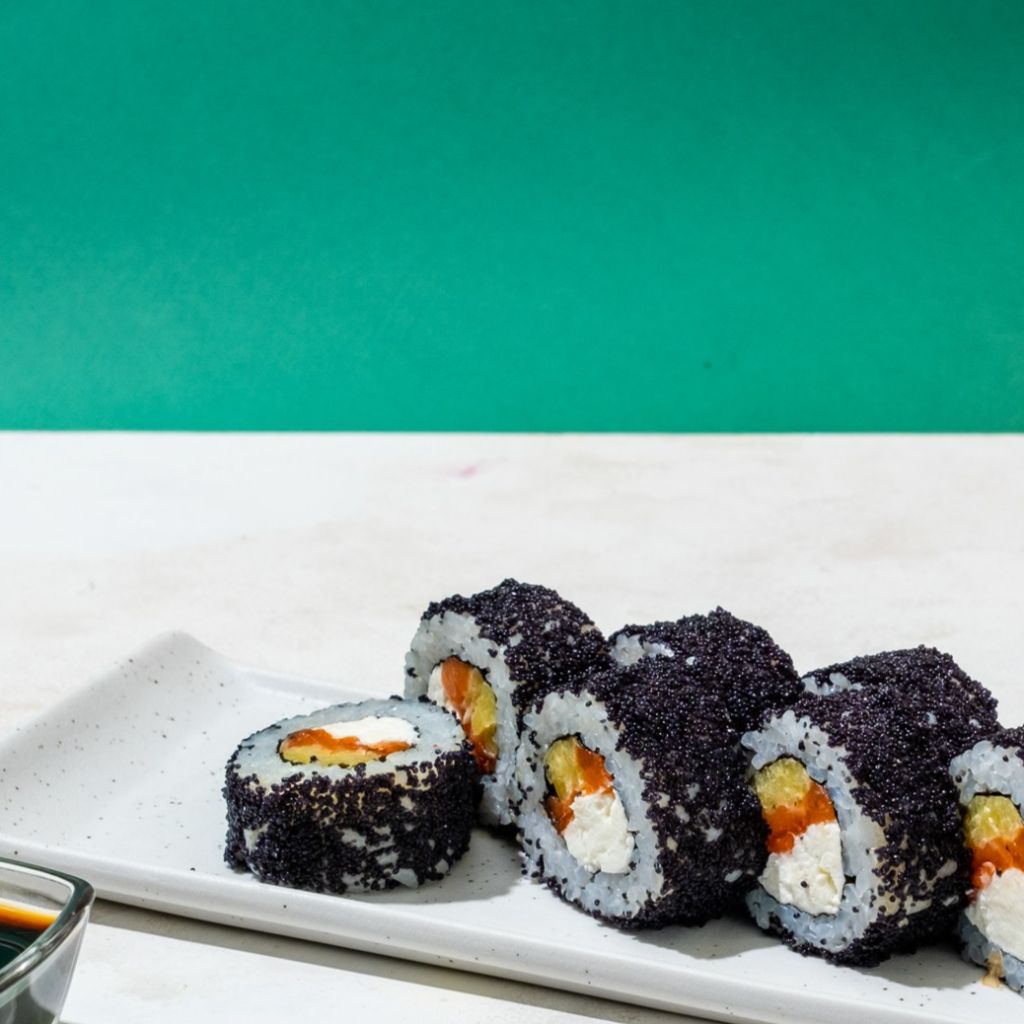 Дайкон с лососем