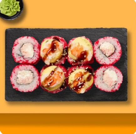 Креветка и горгонзола