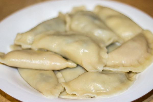 Вареники с картофелем и грибами