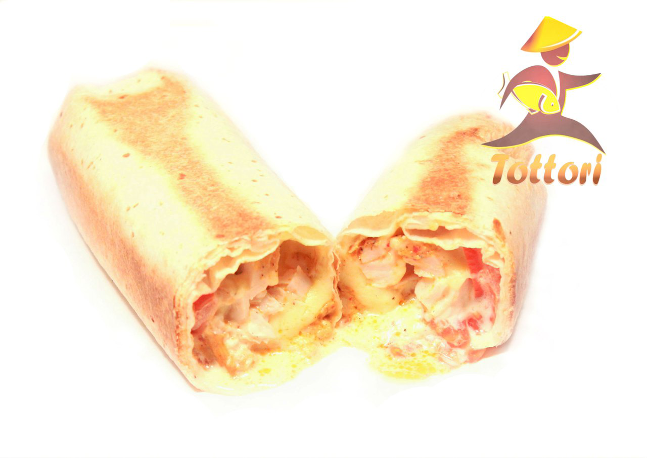 Буррито с курицей и сыром 