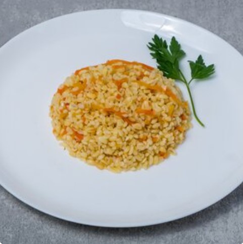 Булгур с морковью