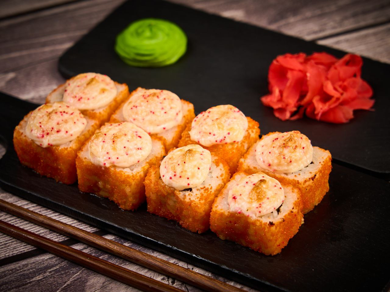 Запеченный с крабом