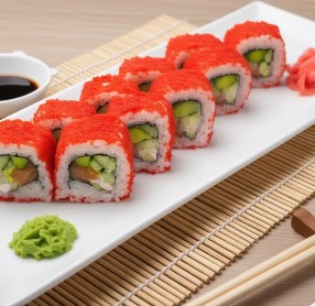 Калифорния с Лососем