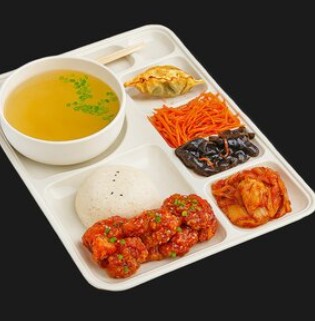 Корейский обед Пульгоги (говядина)