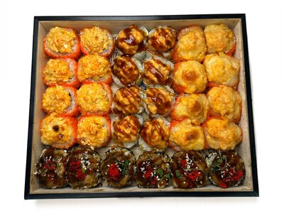 Сет запеченный