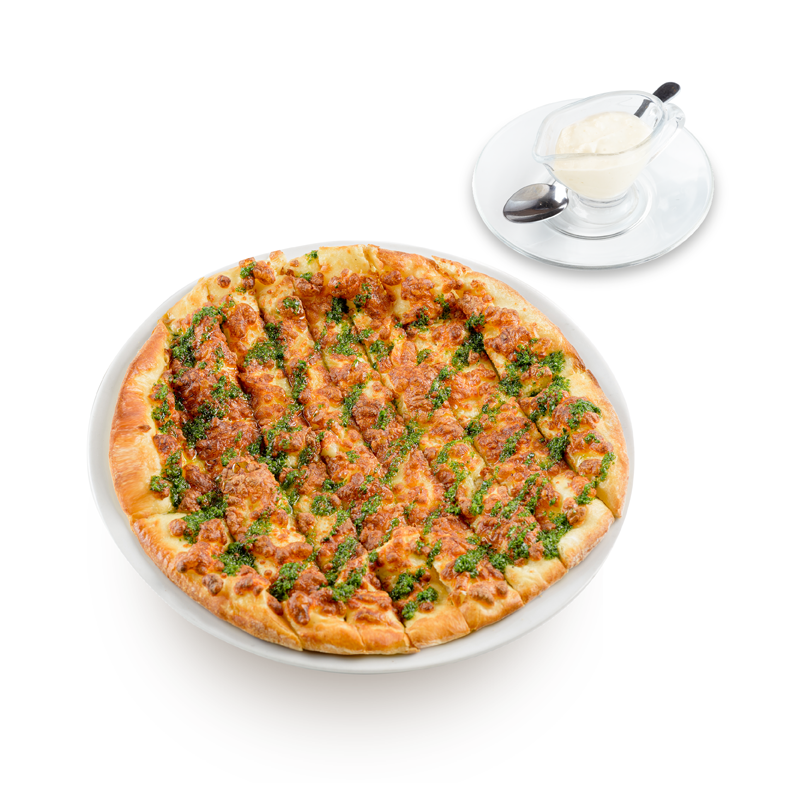 Хлебные палочки с сулугуни и чесноком