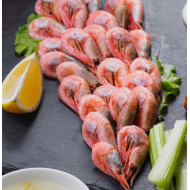 Креветки отварные