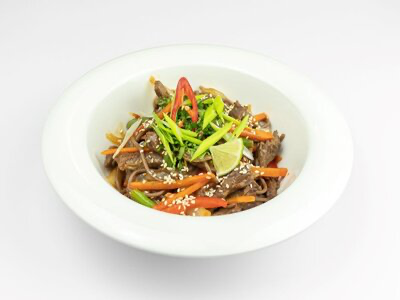Wok с говядиной