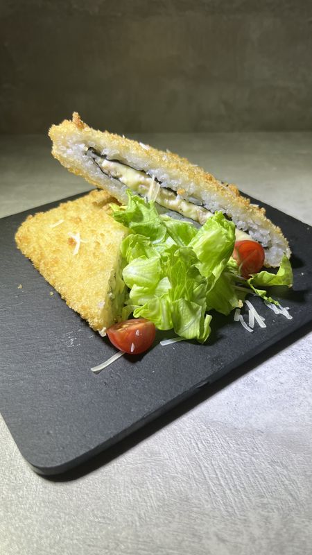 Оши-сэндвич с курицей