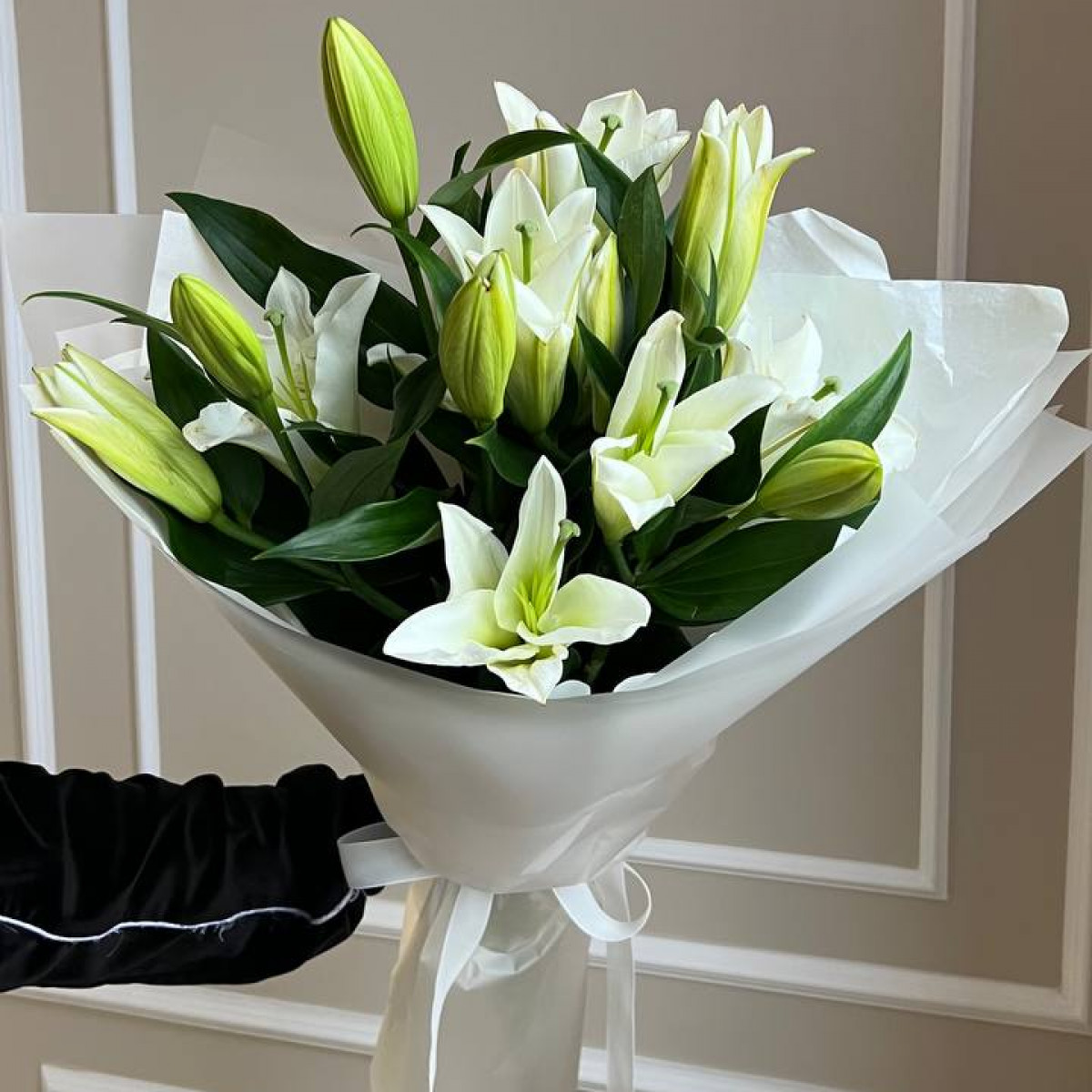 Моно букет из лилий (предзаказ)  