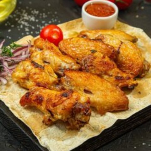 Шашлык из куриных крыльев