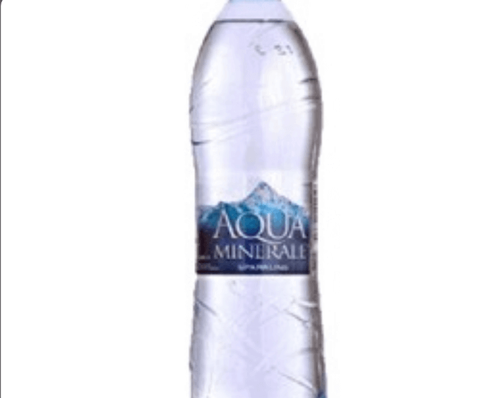 Aqua minerale с газом