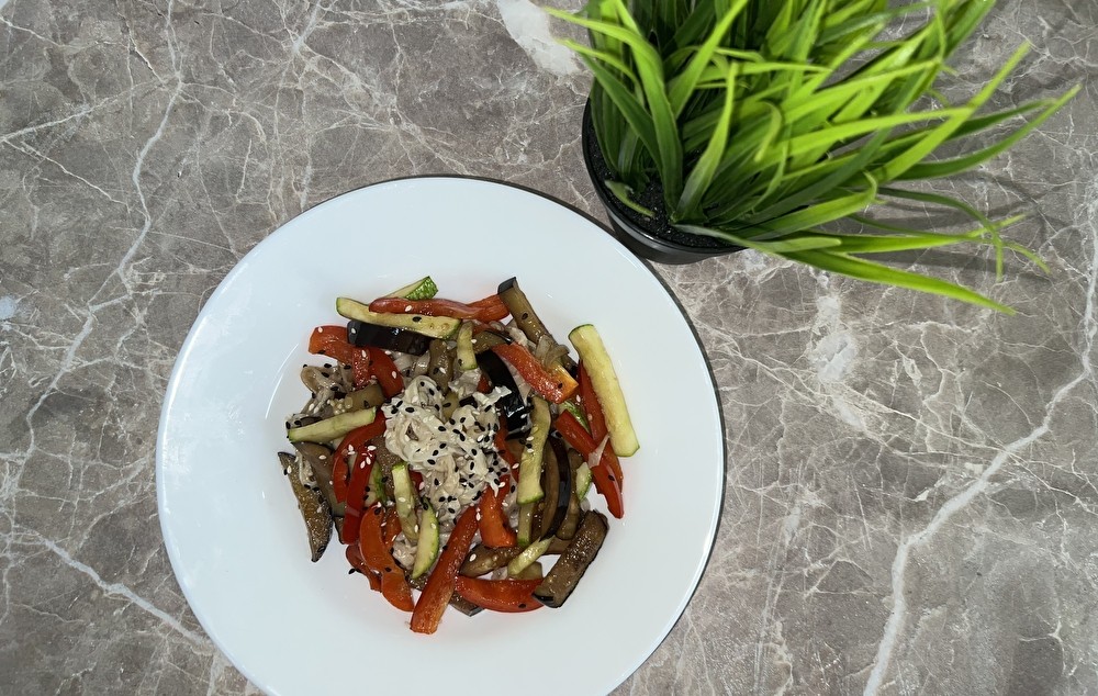 Wok с овощами