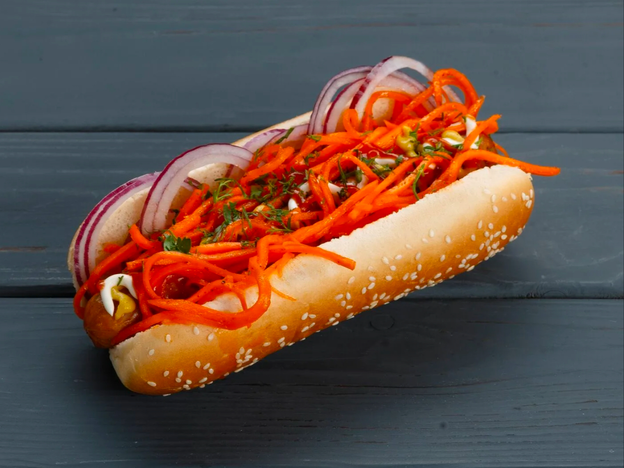 Хот-дог морковный 
